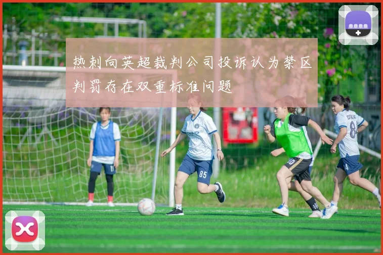 热刺向英超裁判公司投诉认为禁区判罚存在双重标准问题